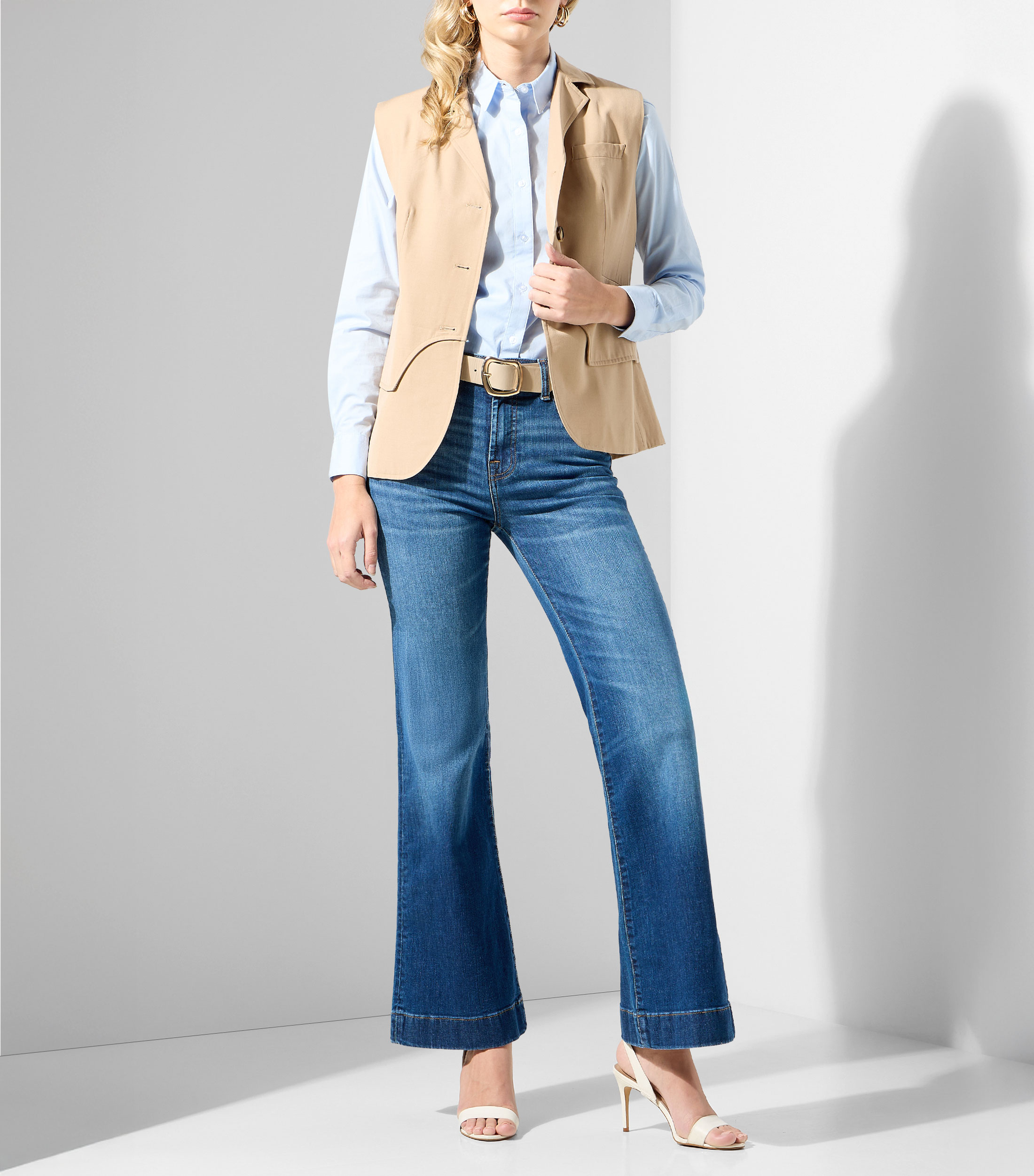 Jeans recto Mujer